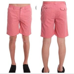 Jachs Men's SZ 36 Chino Shorts Cotton blend preppy casual Stretch Pink.